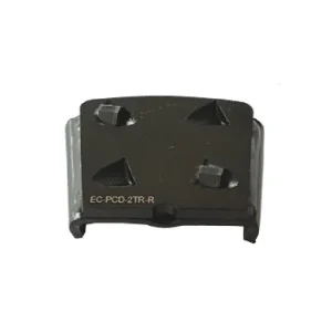 Pastilă PCD trapezoidal dublu fără segment de protecție